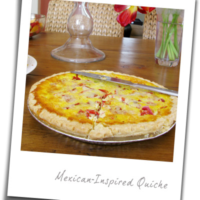 Mexican-Inspired Brunch Quiche
